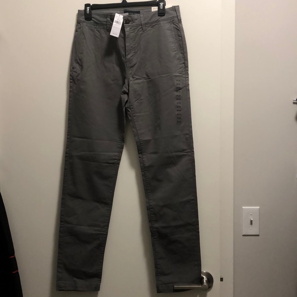 Grey Slim Pants